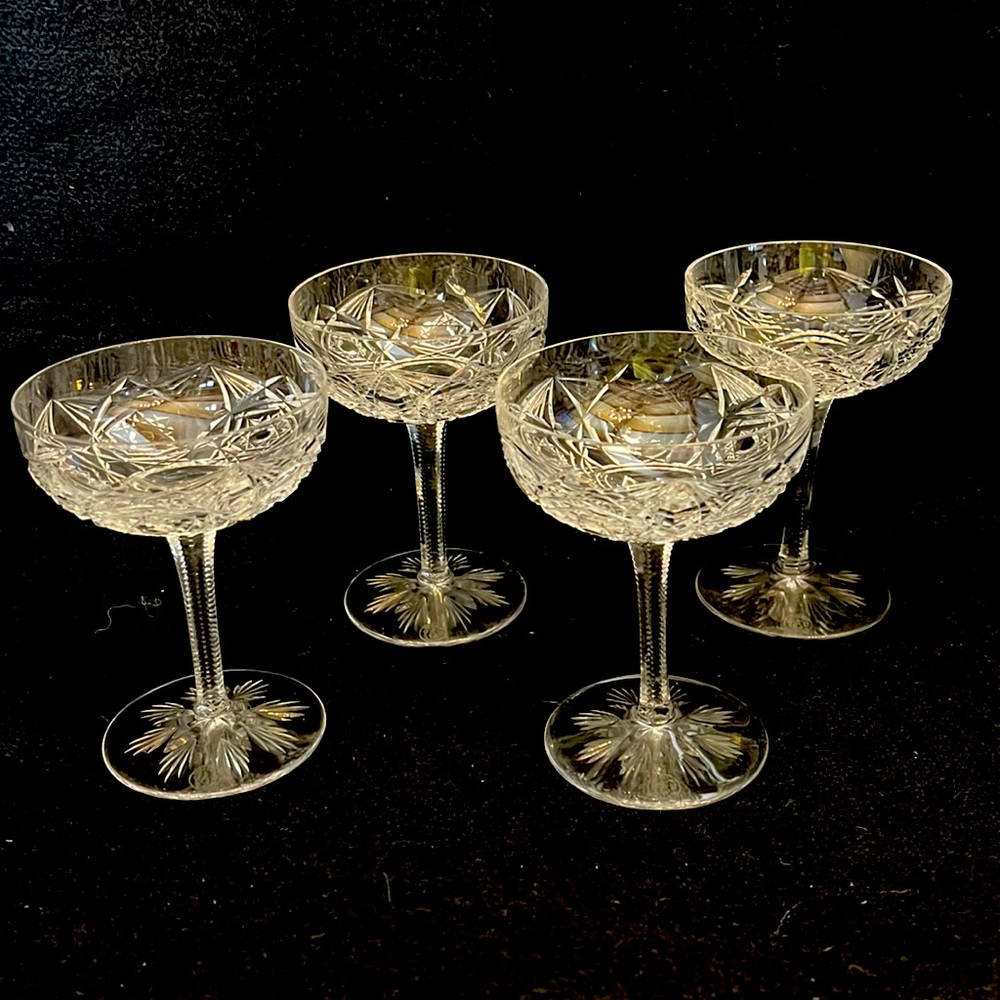 Baccarat vintage “Bogota” Champagne glasses